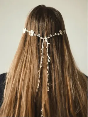 Пов'язка Flowers - Beige