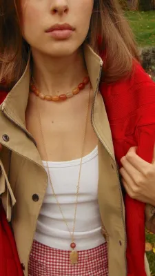 Намисто різнобарвне