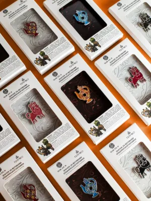 Значок "Куманець бордовенький"