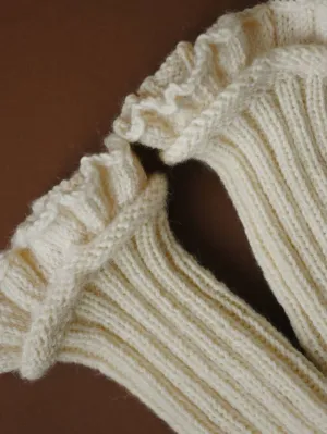 Шкарпетки Cozy з вовни - Milk 36-39