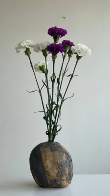 Ваза шамот, оксиди