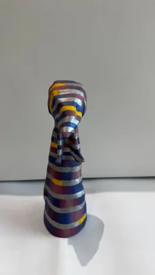 Янгол щастя (шамот, поливи, 2024р. 33 см)