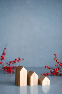 Дерев'яні будиночки 