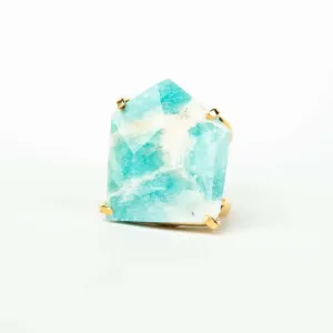 Каблучка з амазоніту