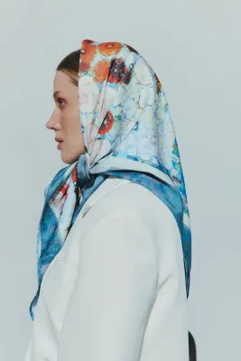 Хустка "Квіти в горщику" М