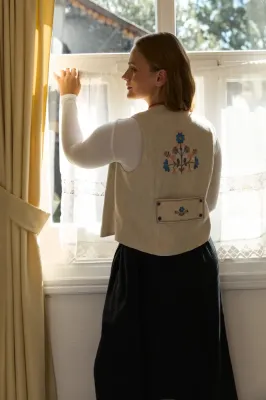 Жилетка Яворівщина сіра