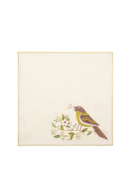 Серветка "Соловей" айворі