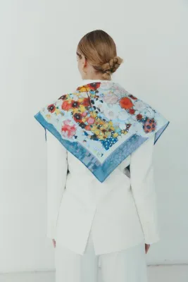 Хустка "Квіти в горщику" М