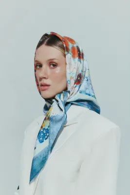 Хустка "Квіти в горщику" S