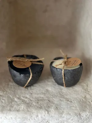 Свічка чарка чорна