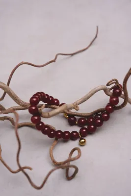 Намисто з червоного агату