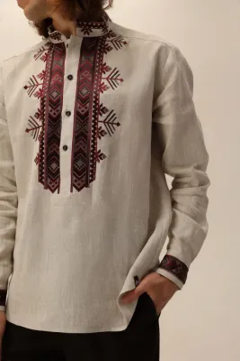 Сорочка чоловіча Волинь натуральна