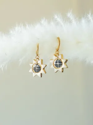 Сережки "Зірка Світла"