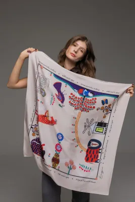 Хустка "Історія М.Примаченко" М