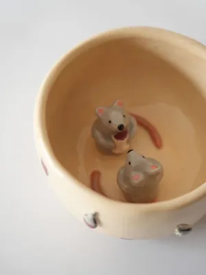 Горнятко "Щурики-подруги з вином"