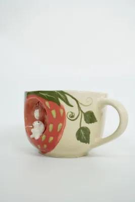 Горнятко "Полуничний зайчик"