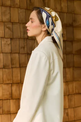 Хустина "Писанка" 43*43 см