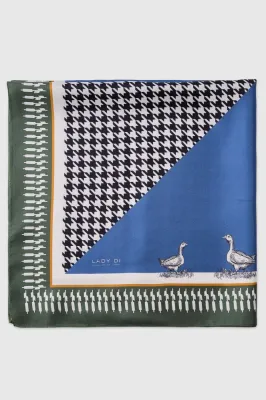 Хустина "Гуси" 70*70 см