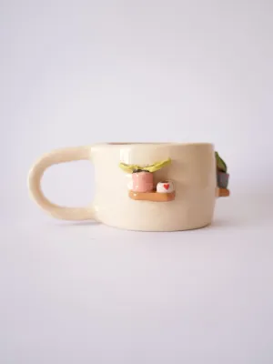 Горнятко "Поличка з вазонами"