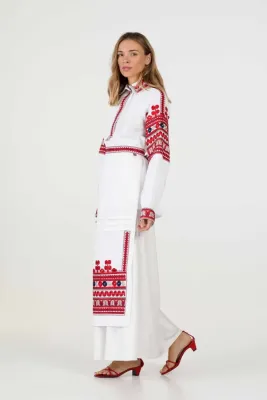 Фартух Городоцький шов білий