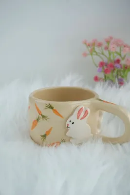 Горнятко "Кролики з морквинками"