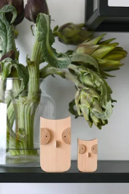 Дерев'яна фігурка сови (більша)