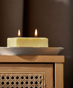 Свічник Ранок-вечір з позолотою