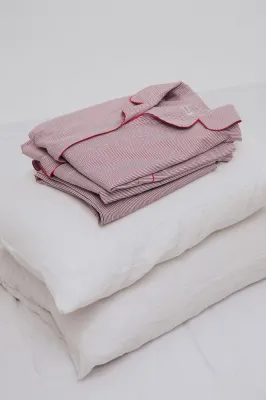 Сорочка “Морозник” бордова смужка