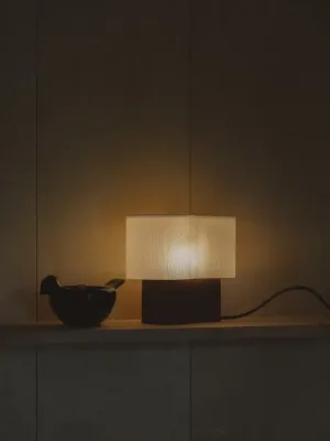 Світильник «Wave Lamp» білого з коричневим кольору