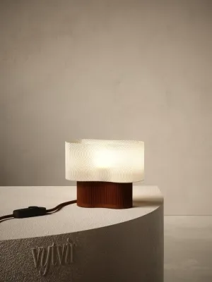 Світильник «Wave Lamp» білого з коричневим кольору