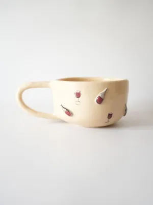 Горнятко "Щурики-подруги з вином"