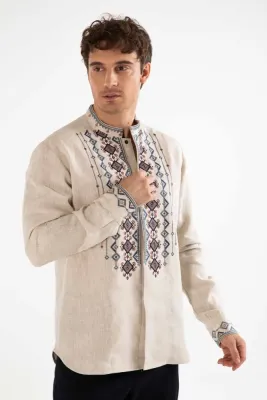 Сорочка чоловіча Манівці сіра