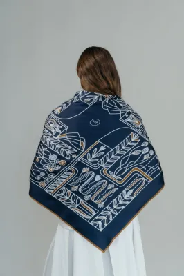 Хустина "Симетрія" 93*93 см