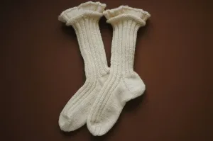 Шкарпетки Cozy з вовни - Milk 36-39