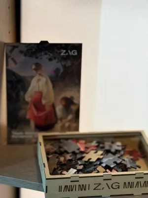 Дерев'яний фігурний пазл "Катерина. Тарас Шевченко" 96 ел.