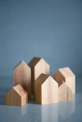 Дерев'яні будиночки 