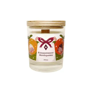 Свічка "Клементинка-мандаринка" 250 мл