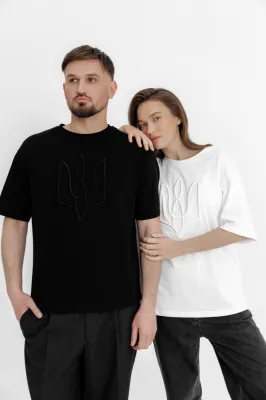 Футболка "Тризуб" чорна