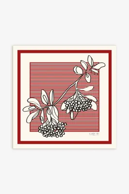 Хустка "Горобина" 93*93 см