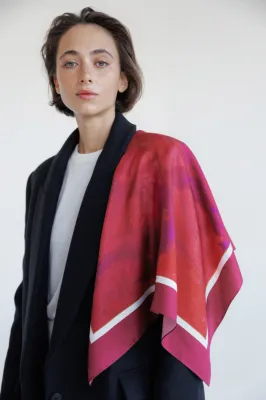 Хустка "Любов в тобі" 70*70 см