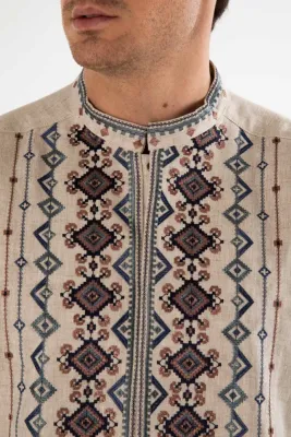 Сорочка чоловіча Манівці сіра