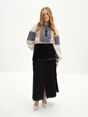 Блузка жіноча Черемош айворі 