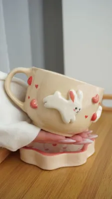 Набір "Кролик з сердечками"