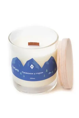 Свічка "Світанок у горах" 250 мл