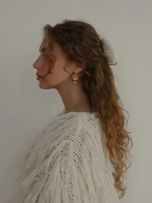 Заколка Бант Біла