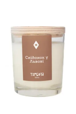 Свічка соєва "Сніданок у Львові" 250 мл