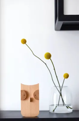 Дерев'яна фігурка сови (більша)