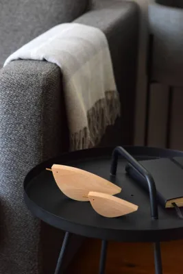 Дерев'яна фігурка пташка (менша) 