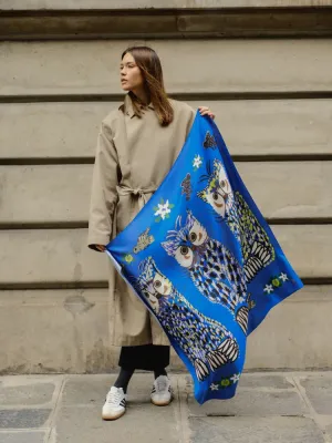 OLIZ Шовкова хустка "Леопарди" Поліни Райко