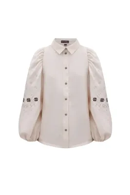 Блузка жіноча Ясна ніч айворі